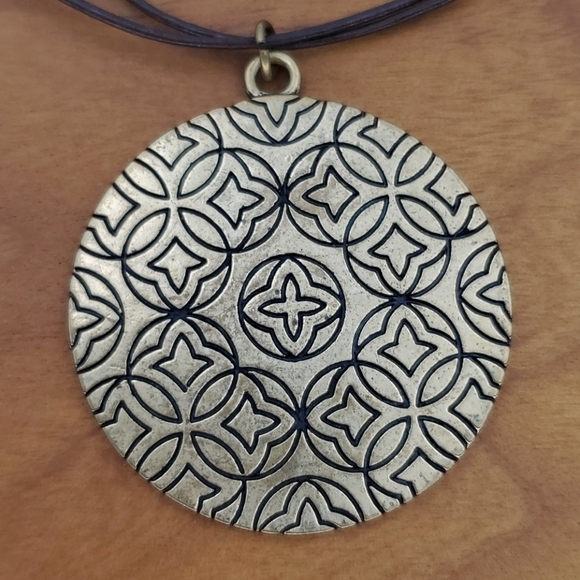 Xc Jewelry Xc Xiomara Castro Brass Mandala Necklace Poshmark